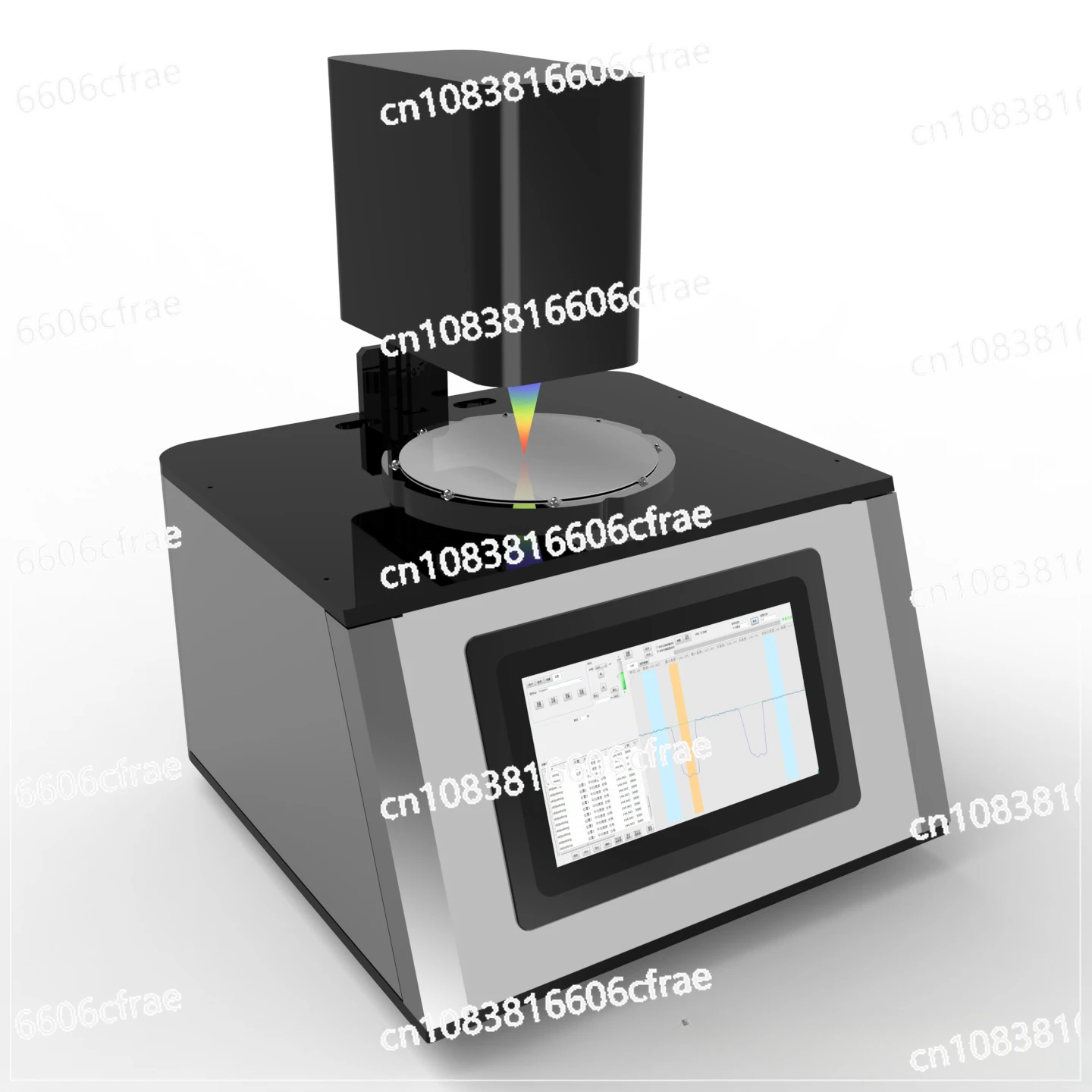 

Nanometer level coating thickness gauge, non-contact interferometer, micrometer level thickness measurement equipment