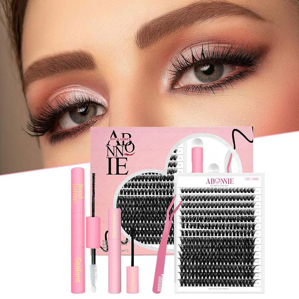 

Набор накладных ресниц с клеем и пинцетом, 7 пар натуральных ресниц в стиле кошачий глаз, тонкие полоски, водостойкие.