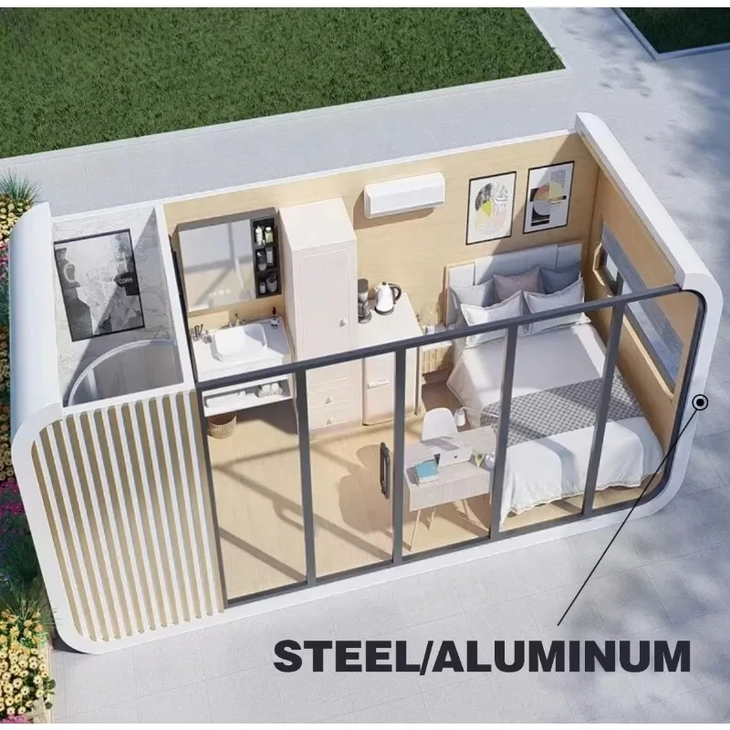YG Container Home Apple Cabin Barndominium Modular Prefabricated House Villas منازل جاهزة تصميم حديث فاخر