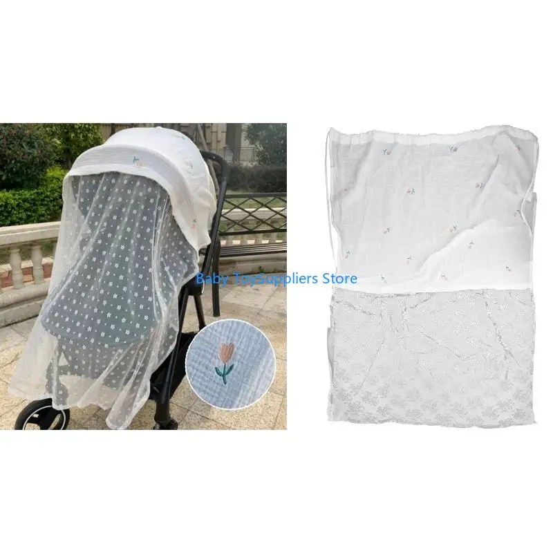 

R1WF чехол для детской коляски, дышащая сетка, москитная сетка, марля, солнцезащитный козырек, лобовое стекло, солнцезащитная