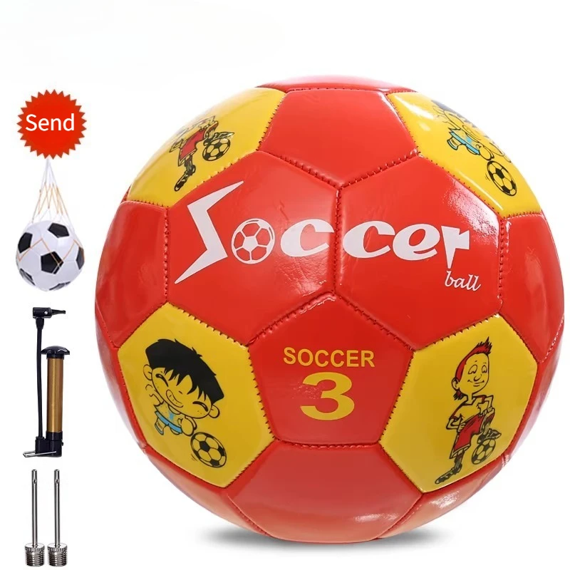 

Cartoon Kids Soccer Ball Safe Soft PVC Children Training Football 2 Size 3 Size Outdoor Indoor Sport Ball for Toddlers