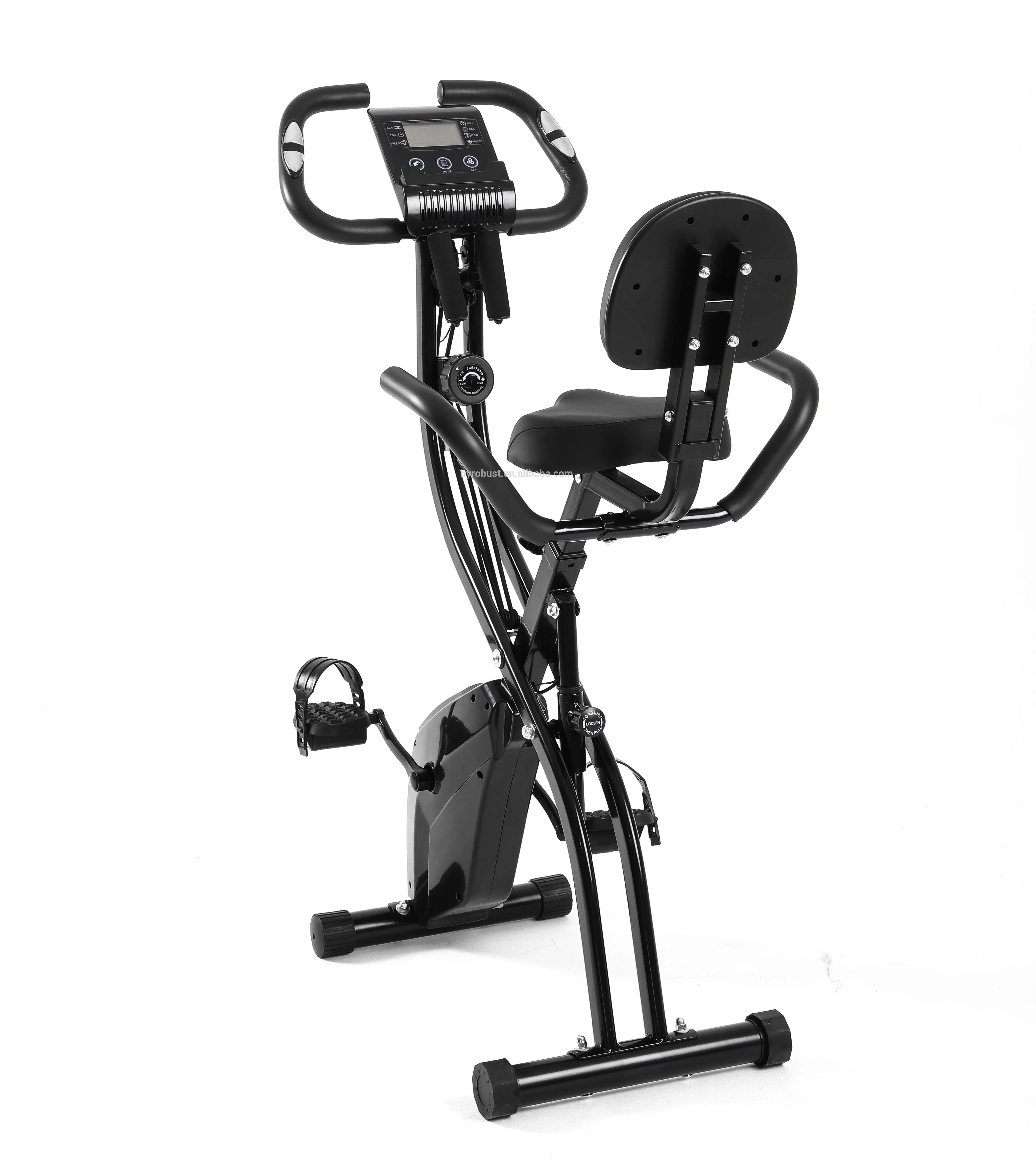 

Hot Selling Good Quality Stationary Exercise Bikes Factory Manufacture Folding Exercise Bike Gym Equipment