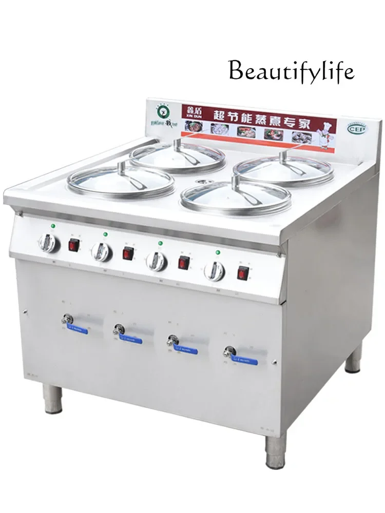 

stainless steel commercial dumpling commercial electric cooking furnace multi-functional automatic energy-saving furnace