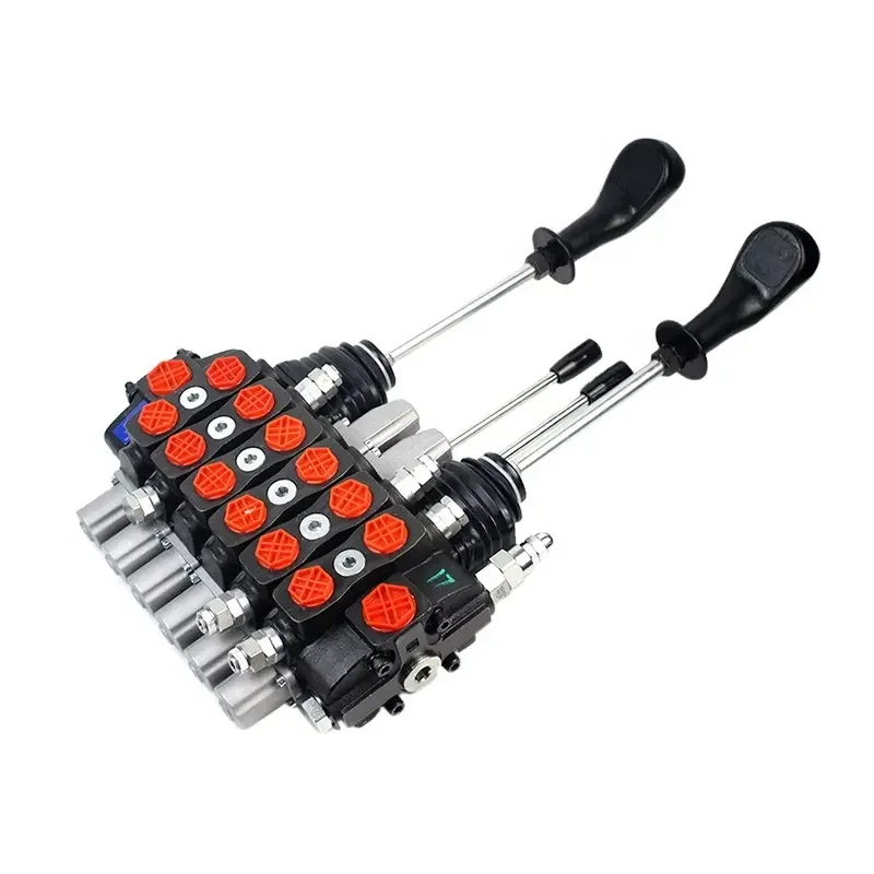 ZS-118 Triple One Way Hydraulic Distributor Multi-Valve Piston Pump with One Way Reset and Positioning