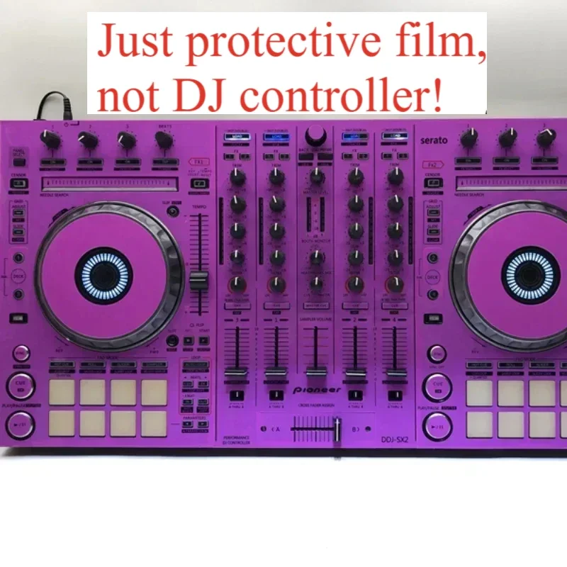 

Pioneer DDJ-SX2 Film Skins Controller Associated DDJSX2 Protective Film Sticker Skin Purple Model.Not DJ controller!