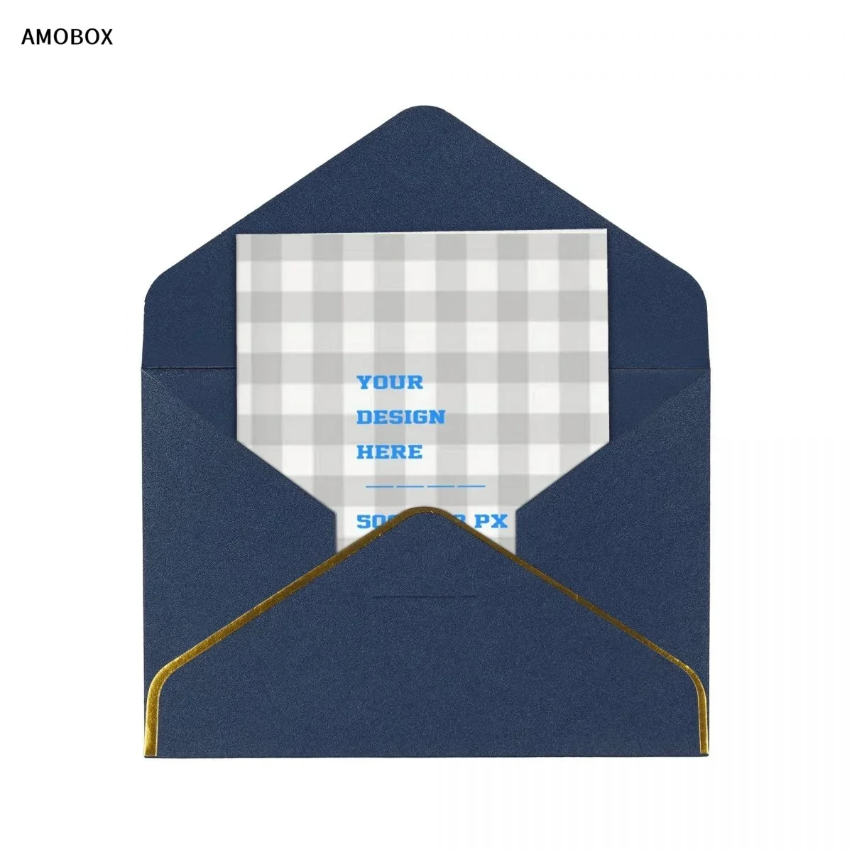 

AMOBOX Customizable Greeting Card, with Envelope, Envelopes for Invitations, Mailing, Wedding, Graduation Invitation Card