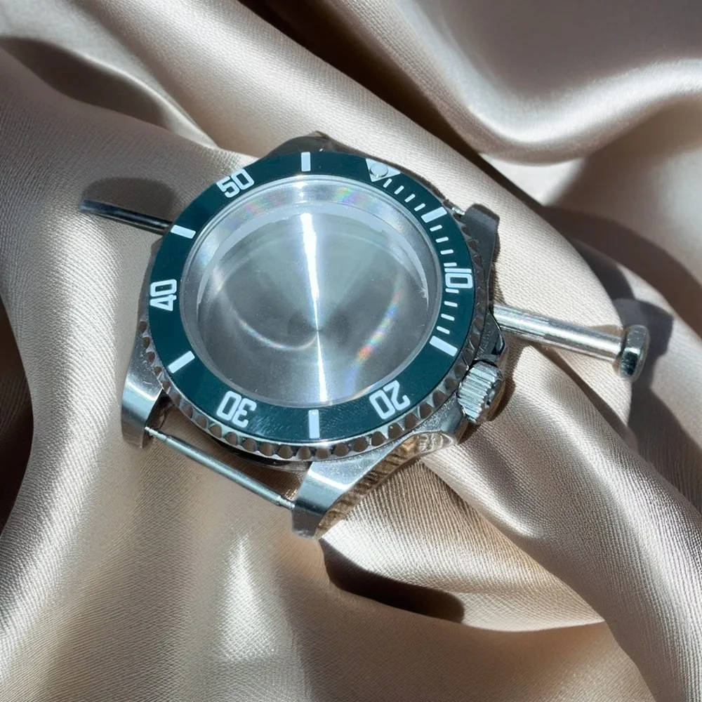 NH34 NH35 NH36 NH38 NH39 NH70 Механизм 40 мм GMT SUB Корпус Безель Сапфировая керамика 28,5 мм Циферблат Золотые часы