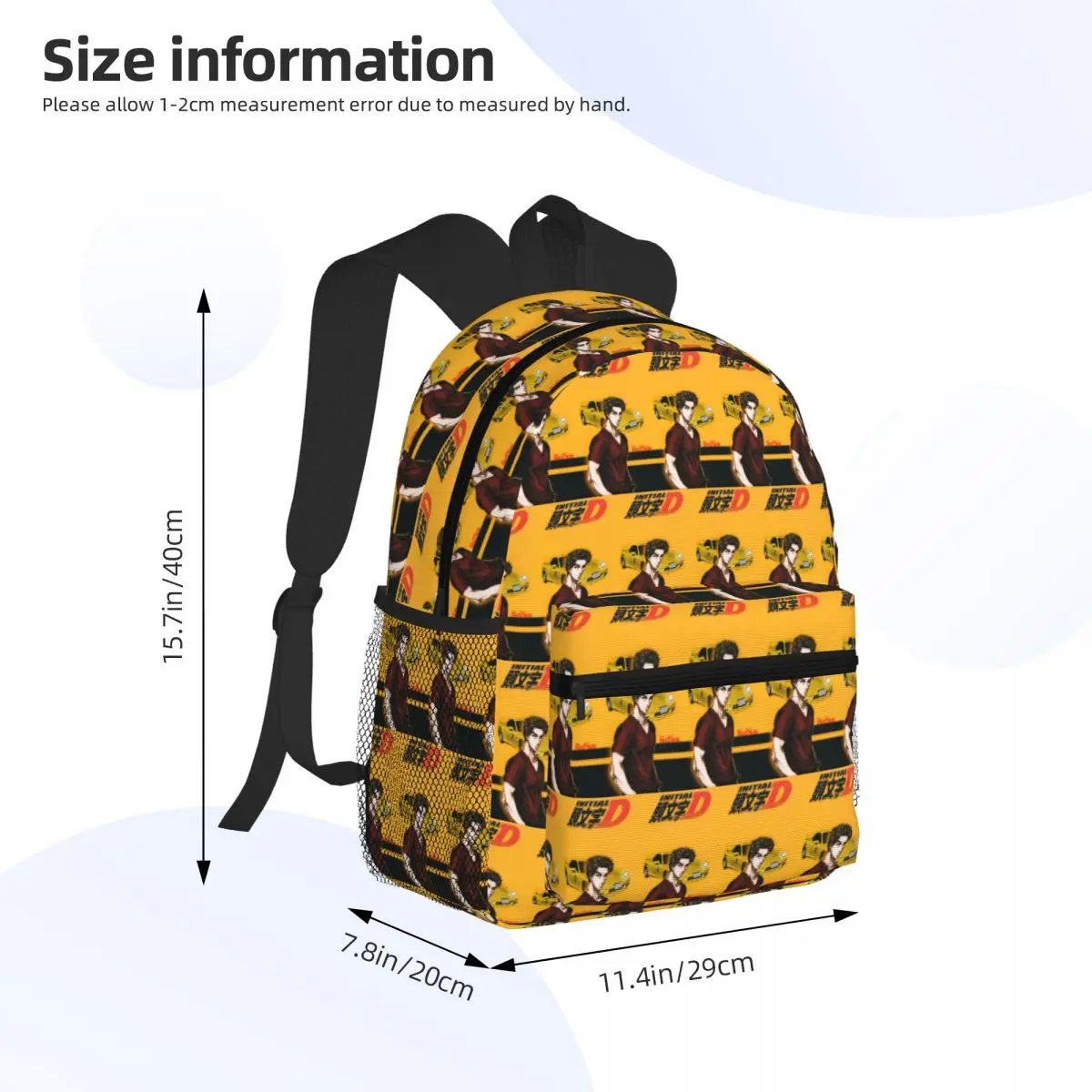 Mochila para estudiantes con inicial D, mochila escolar para senderismo, mochila de viaje para niños y niñas, mochila de moda, bolsos de hombro