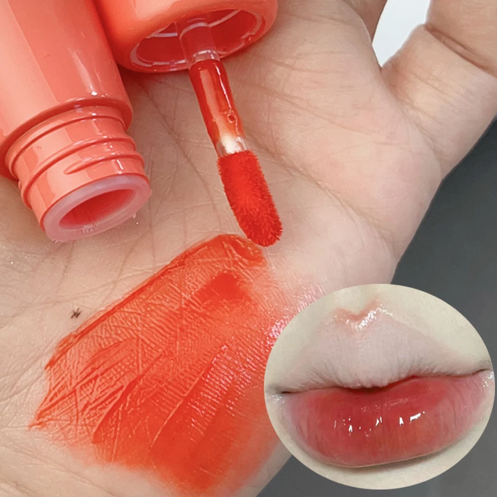 Waterlicht Spiegel Lip Glazuur Blijvende Gehydrateerde Gelei Vloeibare Lippenstift Waterdichte Antiaanbakbeker Lipgloss Koreaanse Make-Up Cosmetisch