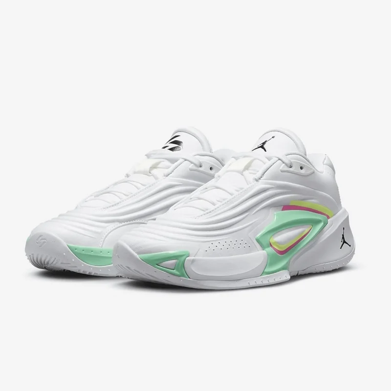 

Новая легкая амортизирующая средняя подошва Nike, устойчивая и стабильная на месте, женская практичная баскетбольная обувь Jordan Luka 2 Dončić, износостойкая резиновая подошва, баскетбольная обувь средней длины для тренировок и фитнеса, простой дизайн, м