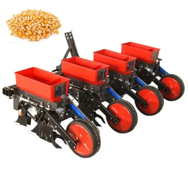 Corn Seeder Three Point Hanging 2 3 4 Row Corn Planter/corn Precision Planter Matched With Four-wheel Tractor