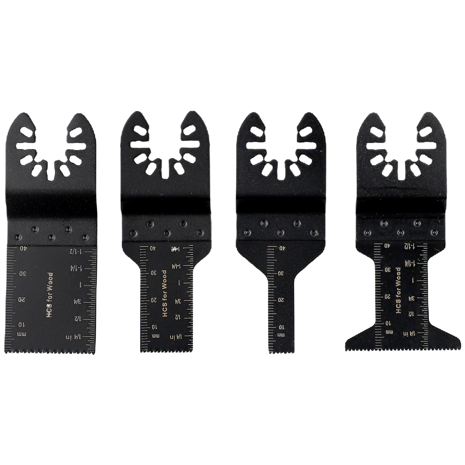 Scie HCS multifonction oscillante, outil de coupe électrique pour rénovateur, côté parc, circulaire, 4 pièces