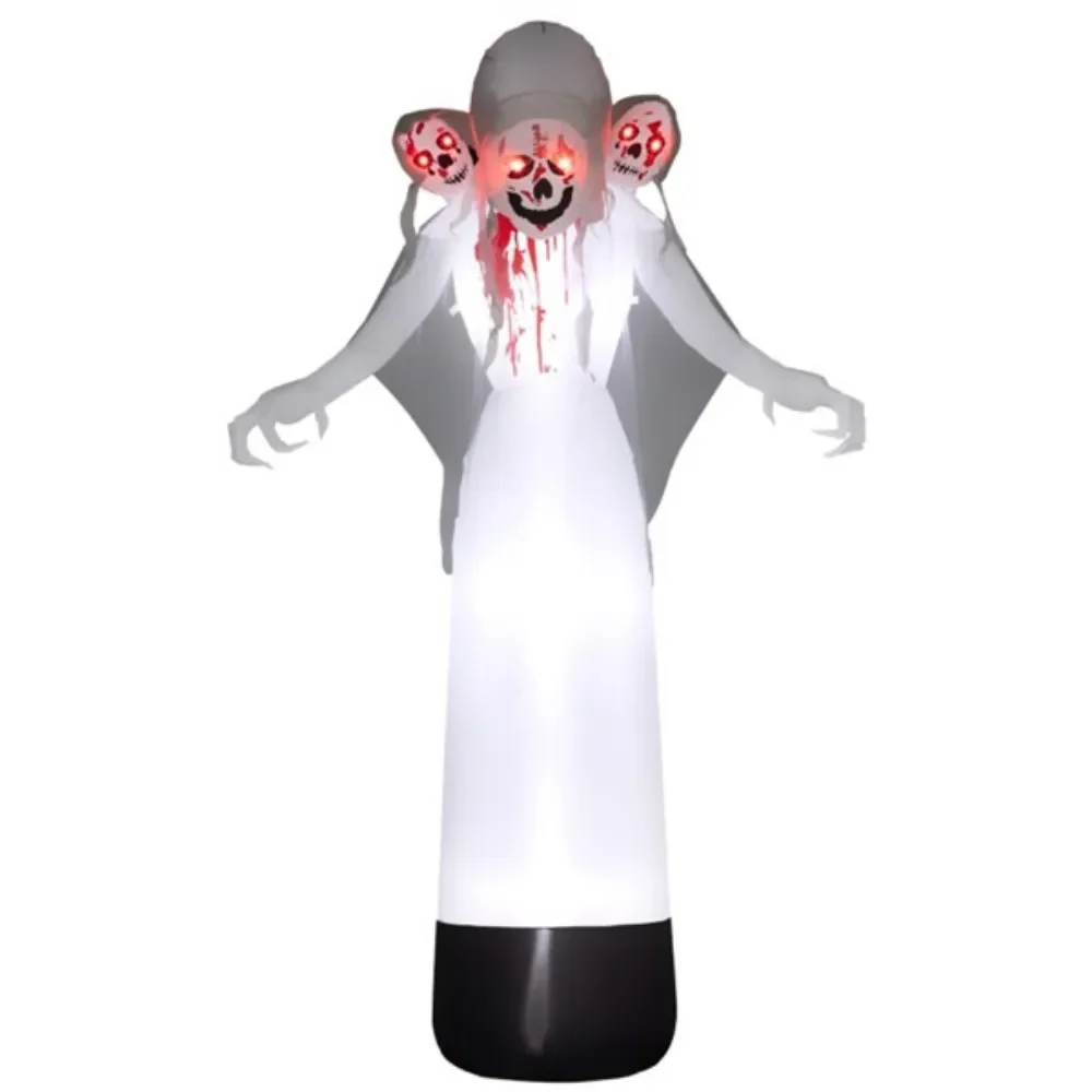 

Great design for halloween: a scary 8.9ft three headed ghost Halloween Decoration