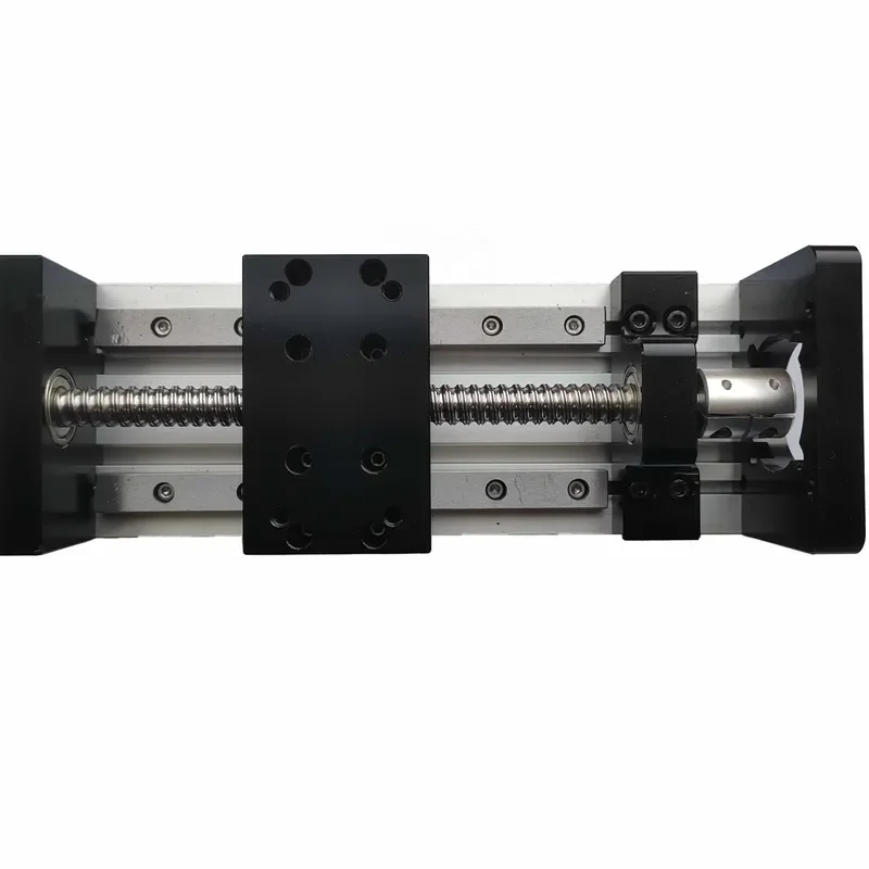 Sair GX80 Steel Ball Screw Cross Linear Guide Lifting Platform 100mm Width 1000N Static Load Capacity CNC Machining P0-P6