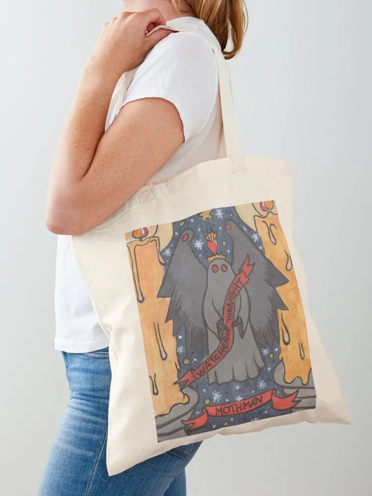 mothman watcher of the night Tote Bag Women's shopper handbag canvas tote bag personalized tote