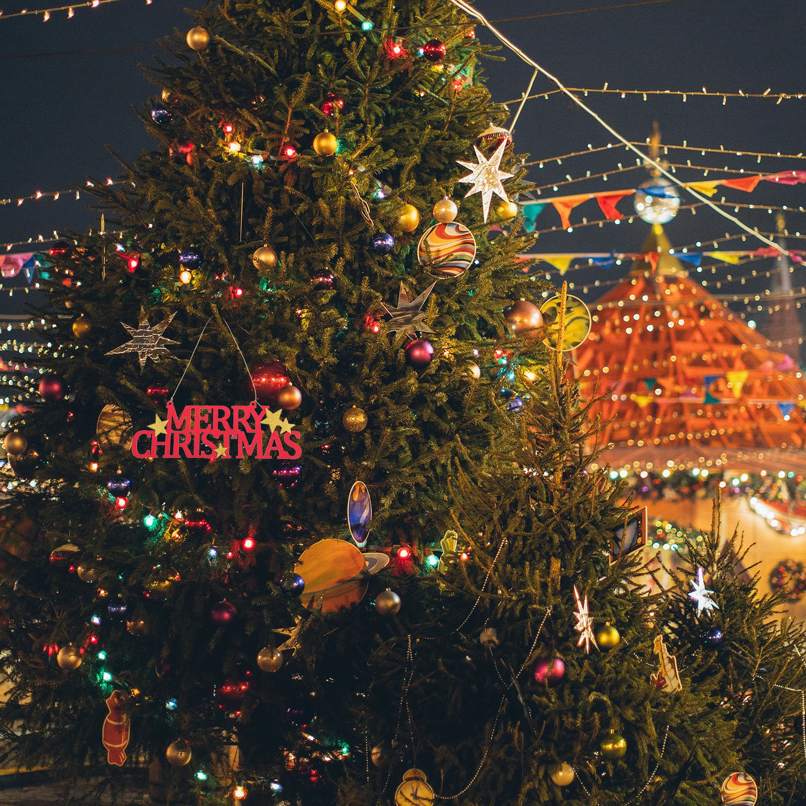 

1Pcs Merry Christmas Alphabet Felt Pendant Hollow Hanging Board Xmas Tree Decor Holiday Festival Sign Decoration