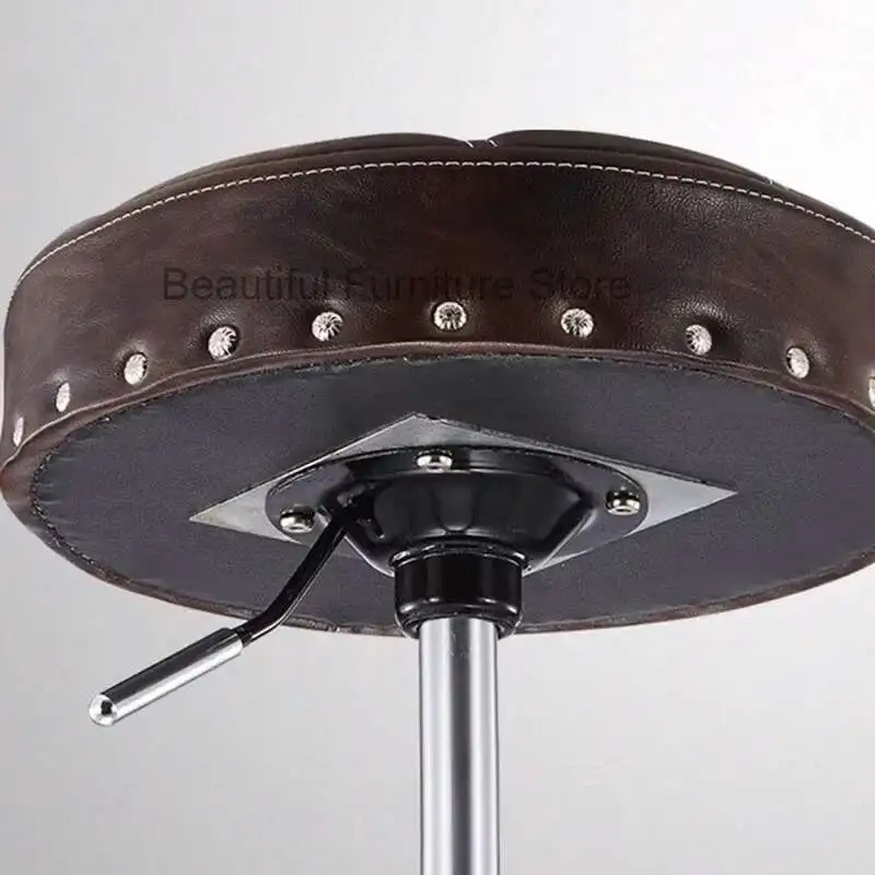 

Swivel Barber Chair Hairdresser Stool Wheels Taburete 미용의자 Pedicure Master Professional Makeup Lounge Chairs Salon Furniture