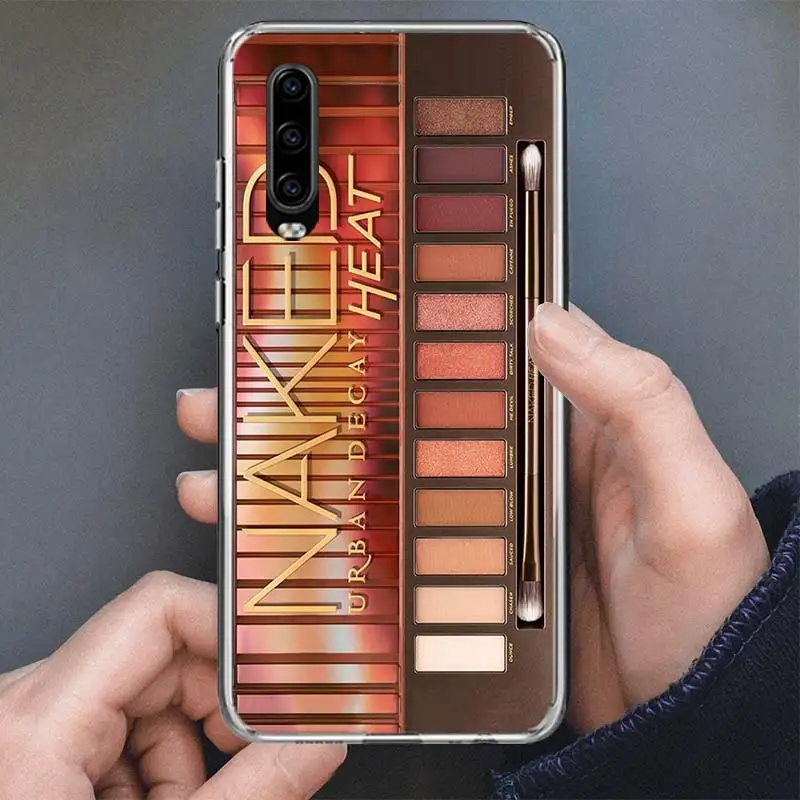 Glam Makeup Eye Shadow Box Phone Case For Huawei P30 P40 P50 P20 Pro P10 Lite Mate 20 30 40 10 P30Lite Soft Cover Silicone Shell