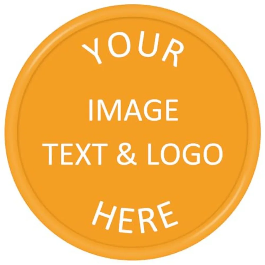 

500 Custom Plastic Chips Personalized Your Own Photo Text Logo on a Chip Double Sided Printing Good for Beer or Drink in Bar To