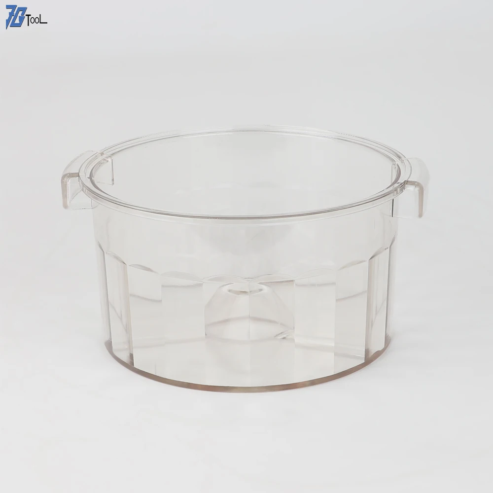 Manufactured ! KT-185 KD-185 Magnetic Clear Tumbler/Bucket, Glass Barrel