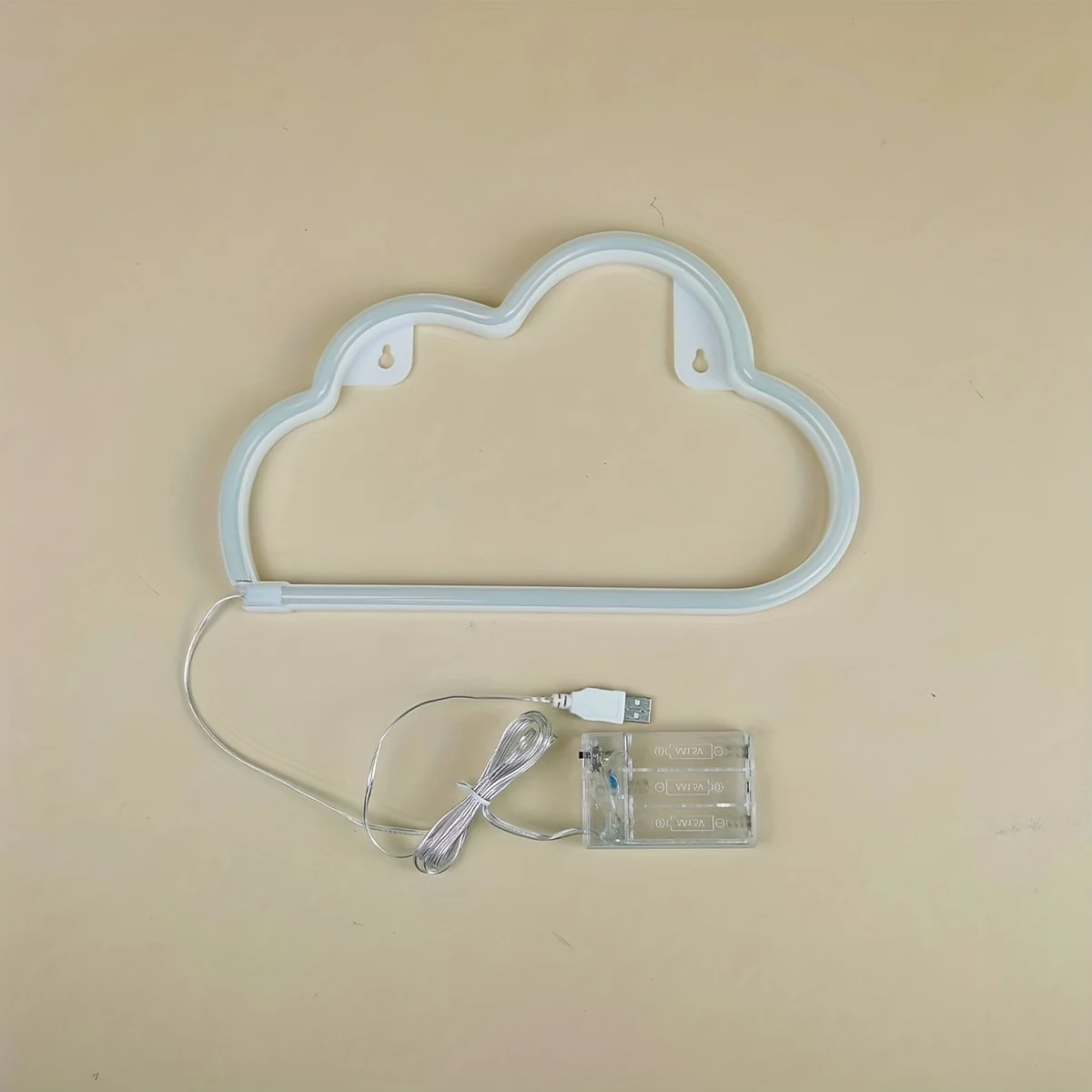 Chi-buy LED Neon Cloud USB Powered Neon Signs Decor Lamp Signs Birthday Gift Wall Art For Bedroom Room Bar Shop
