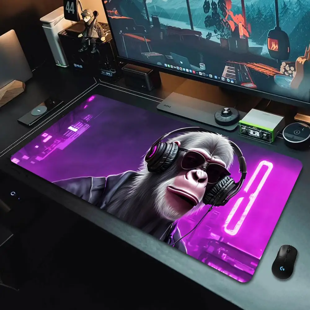 

XXL Cyberpunk Theme Design Mouse Pads, Anti-Slip Rubber Game Pad, Computer Game Accessories, Great for Office or Home Work Games