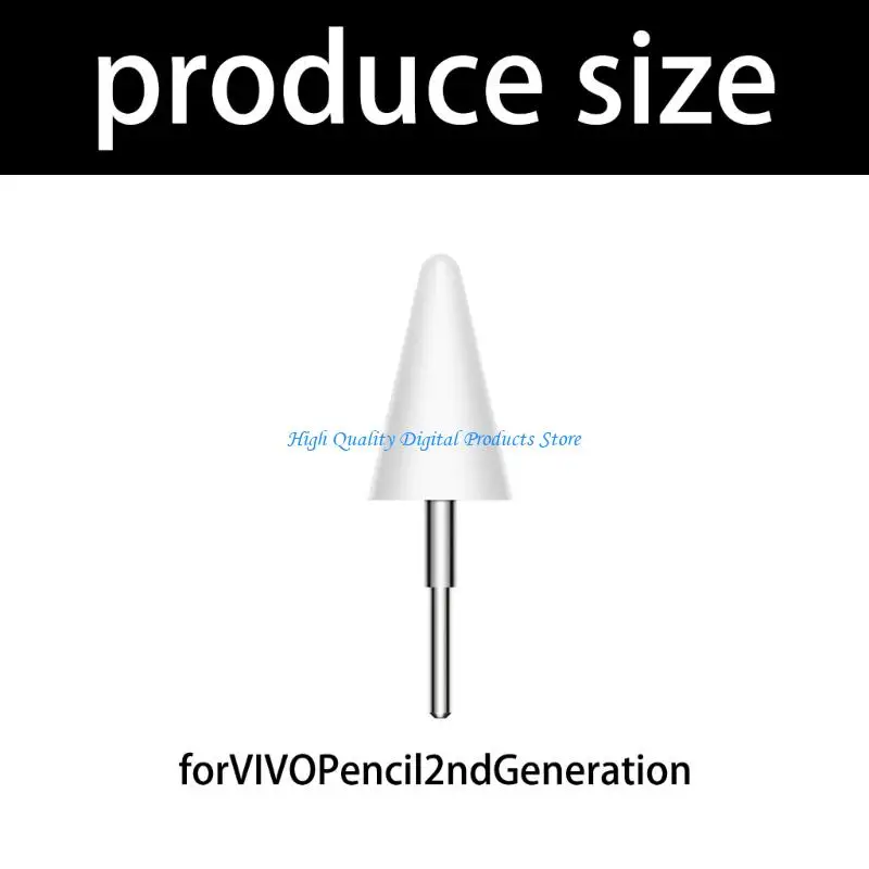 U2JEタブレットスタイラスレスポンシブチップペンシル2番目の世代のデジタルアートのためのロングニブ