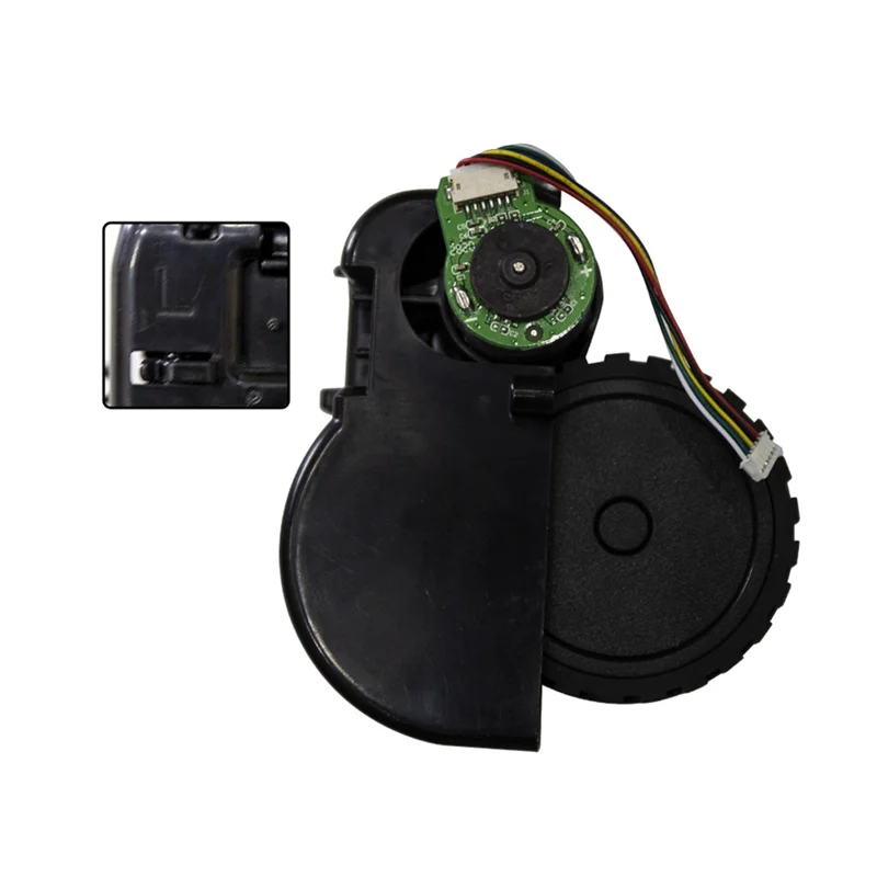 بدلة محرك العجلة اليسرى للمكنسة الكهربائية الجديدة لقطع غيار المكنسة الكهربائية الروبوتية EXVAC660 EXVAC680S