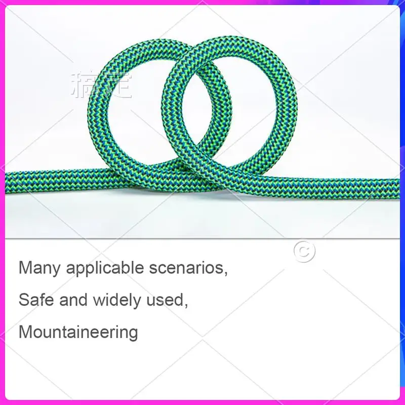 

AUU-Climbing Rope Outdoor Sport Safe Hiking Accessory Professional Outside Sports Tools Trees Climb Ropes For Travelling