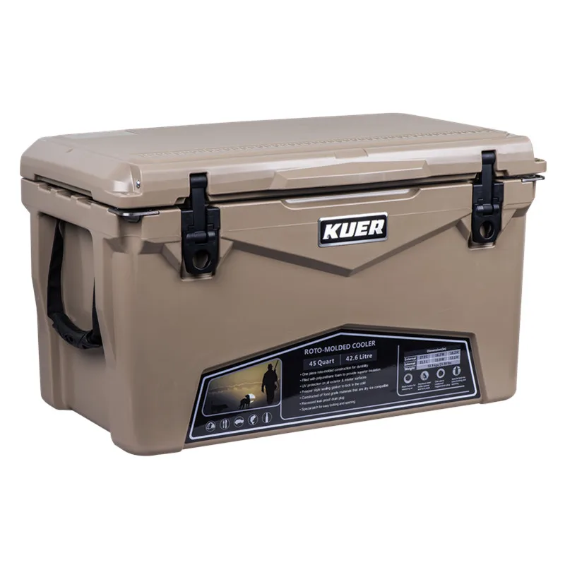 

Camping And Fishing Water Rotomolded Ice Chest Cooler Box Outdoor Ice Cooler Box