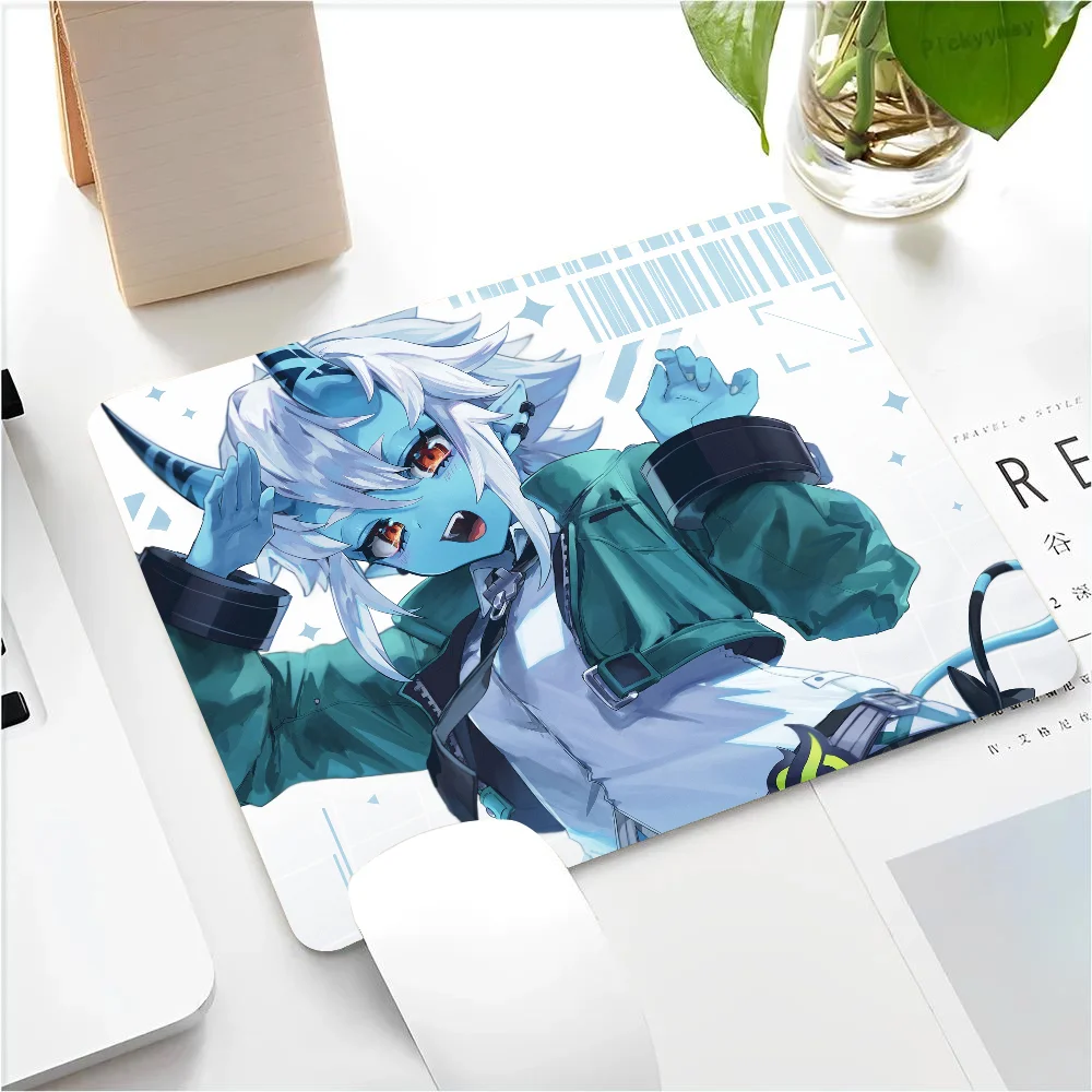 Soukaku Zenless Zone Zero Game Mousepad Small LockEdge Mouse Pad For Gamers Computer Desk Pad Anti-slip Rubber