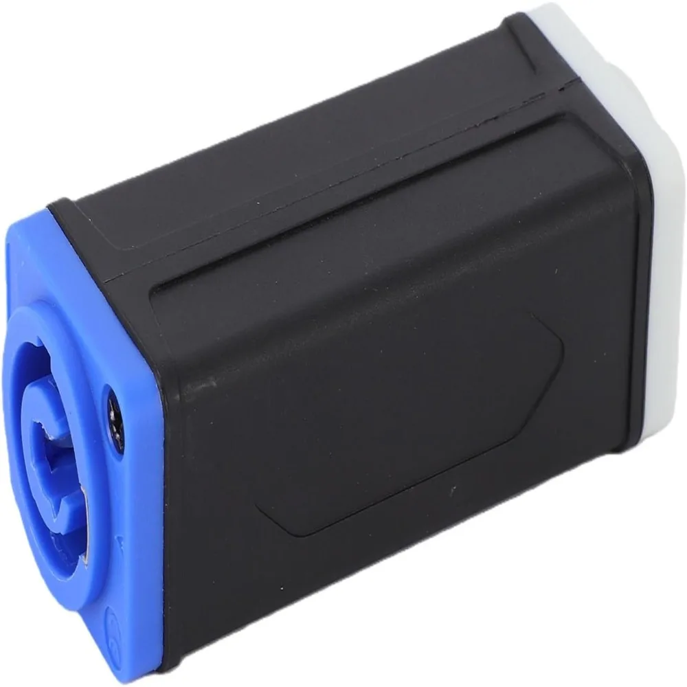2pcs three‑core Connector Male to Female Ac Power Connector Extension Adapter 13 AWG Male to Female Coupler