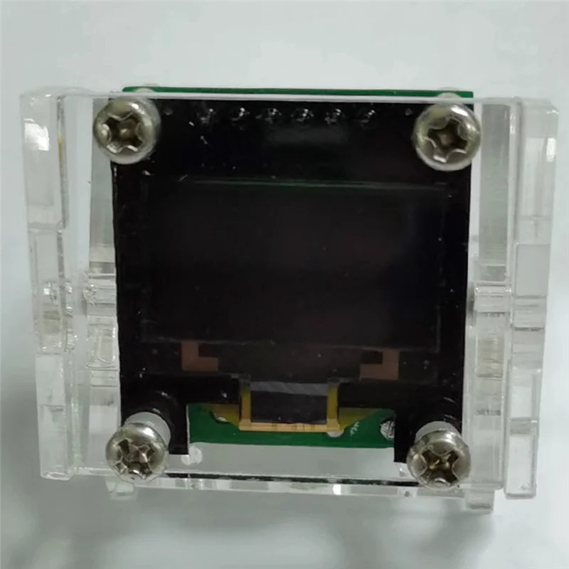 Pantalla OLED de BNVN-0,96 pulgadas para análisis de espectro de audio, ritmo musical y medidor de VU con control de voz
