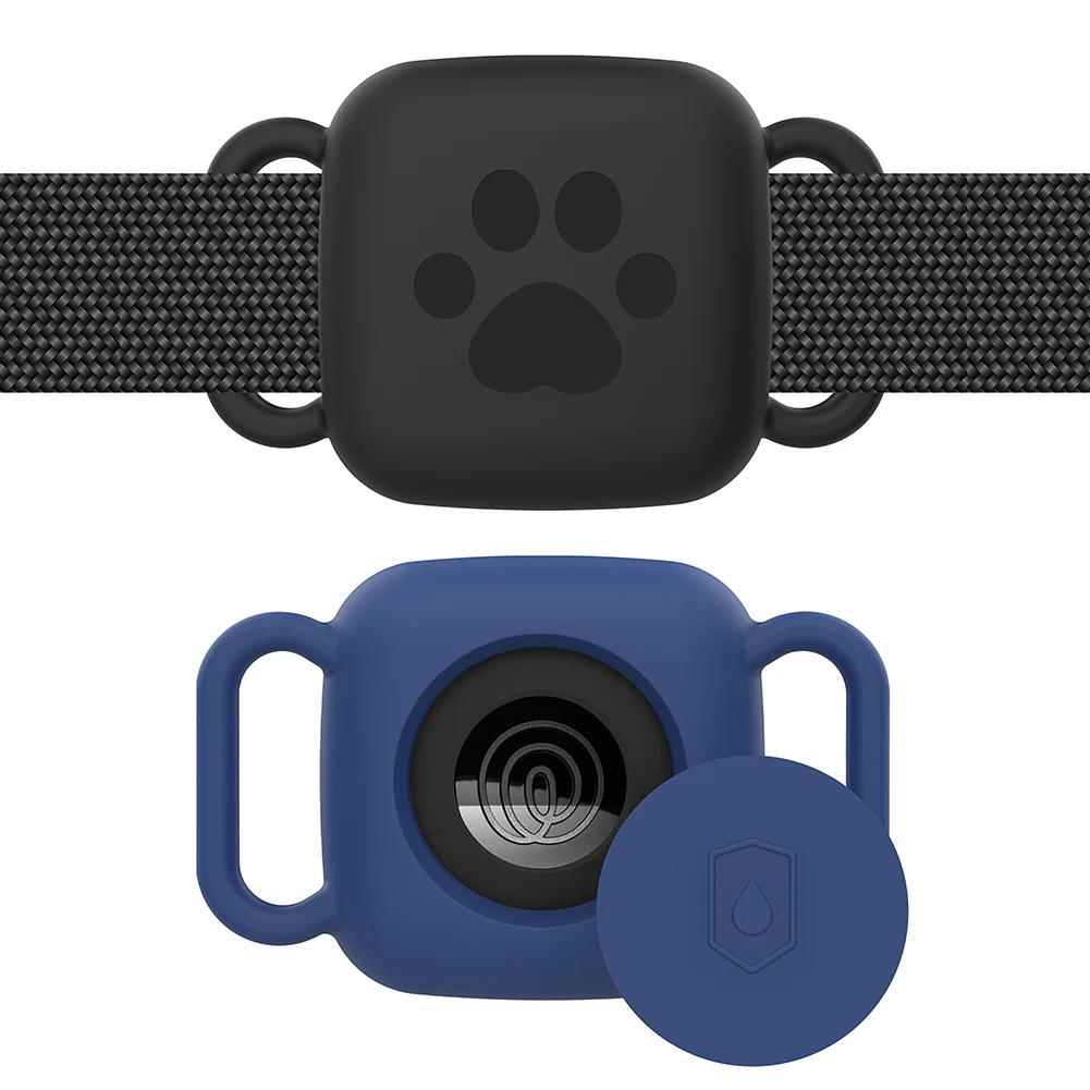 

2 PCS Silicone Case for Tile Mate 2022 2024 Holder Case Protective Cover Sleeve Sturdy Secure Tag Holder for Pet Dog Cat Collar