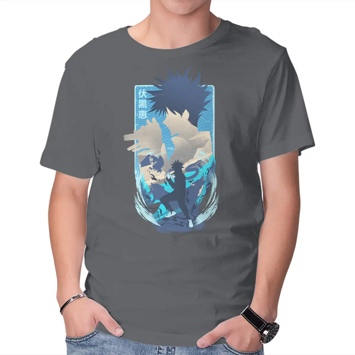 Shadow Shikigami User Anime Graphic T-shirts for Men Clothing Women Short Sleeve Tees New Arrivals Unisex Summer