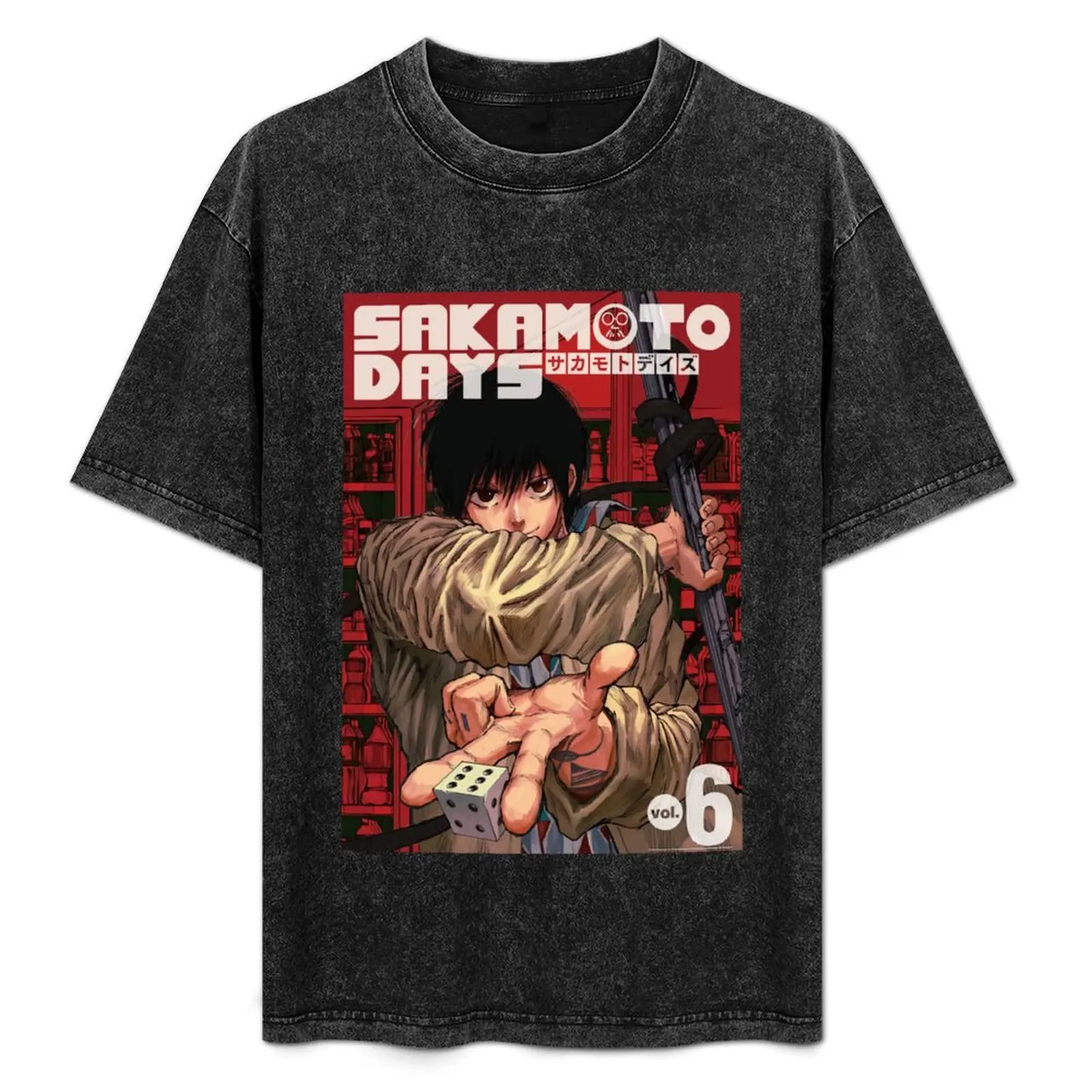

Sakamoto Days Dice T-Shirt Athletic Quick Dry T-Shirt for Men