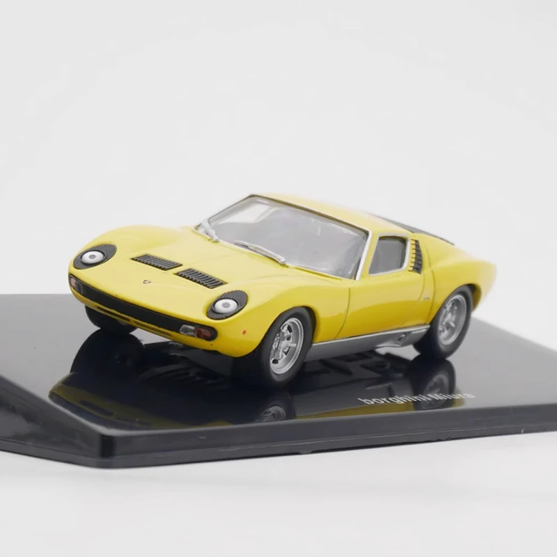 Ixo diecast escala 1:43 miura esporte carro liga modelo de carro produto acabado simulação série brinquedo automóvel lembranças coleção