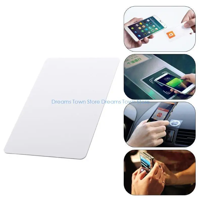 

HX6A White NTAG215 PVC Cards Stable Tags 540 Bytes Fast Read Easy to Operate 10PC