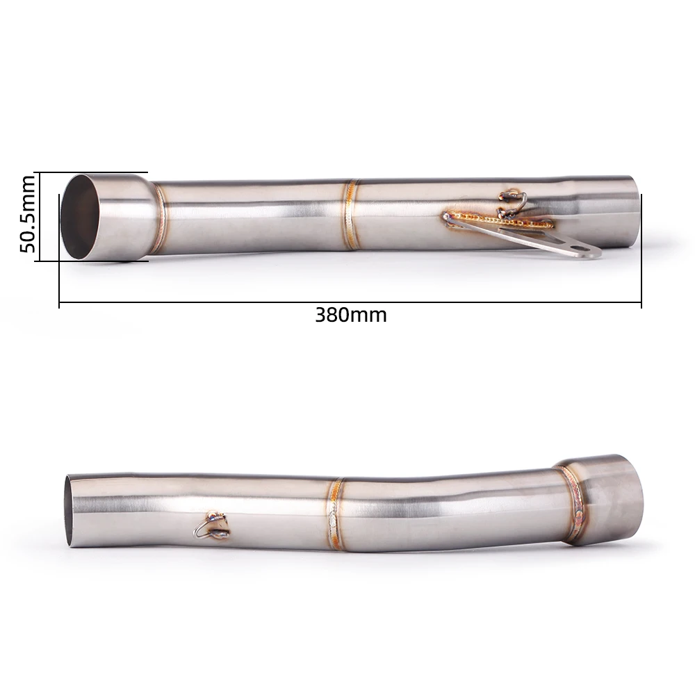 

Для DUCATI Monster 821 Monster 821 мотоциклетная выхлопная труба среднего звена, соедините 51 мм, глушитель