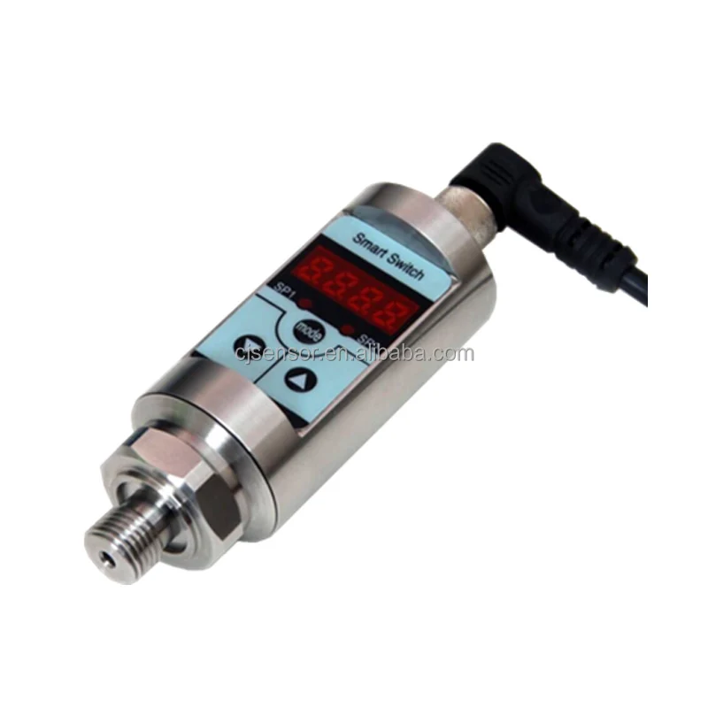 Adjustable Hydraulic Digital Pressure Switch (304 Stainless Steel IP55 Protection 0.5% FS Accuracy) 1 Pressure Sensor