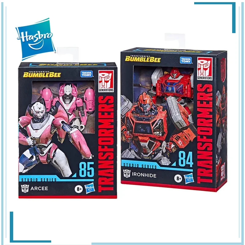 

Hasbro Transformers Robot Bumblebee Arcee Action Figures Model Genuine Anime Figures Collection Hobby Gifts Toys