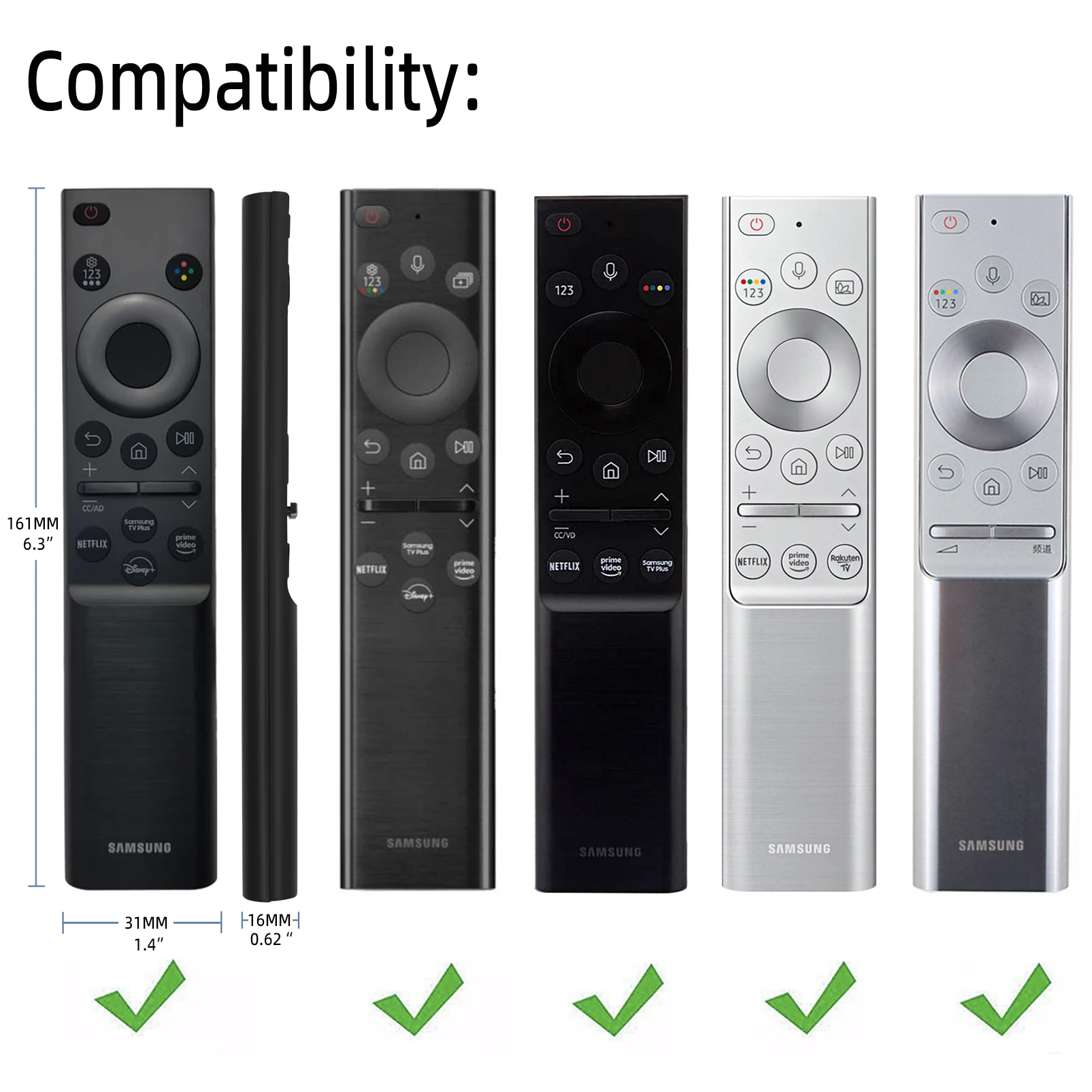 Silicone Remote Controller Cases Protective Covers for Smart TV Shockproof Remote Control Sleeve for Samsung BN59-01385A TM2180E