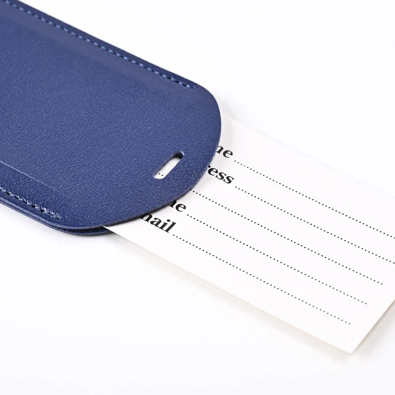 

Travel Tags Luggage Tags Travel Accessories Thicken PU Hot Stamping Aircraft Boarding Pass Luggage Tag Suitcase Name Label