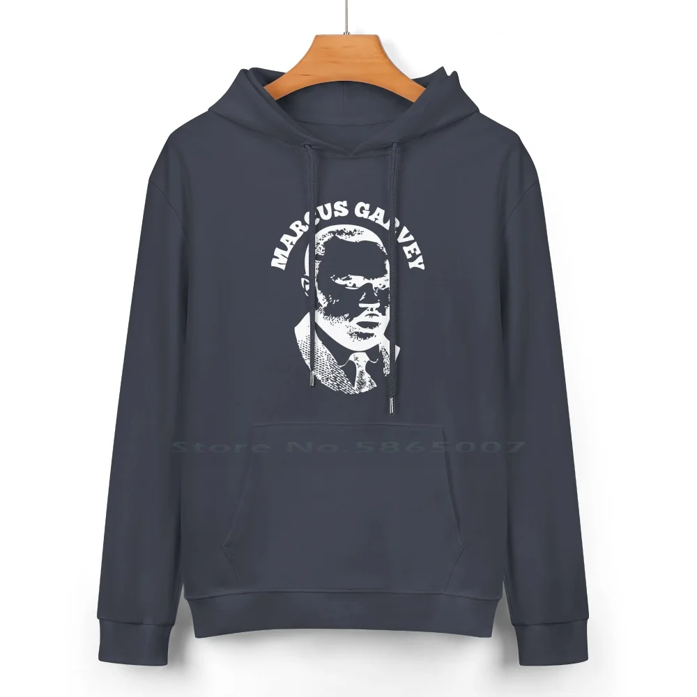 Marcus Garvey Pure Cotton Hoodie Sweater 24 Colors Marcus Garvey Rasta Reggae Jamaica Africa Zion Etiopia Peace Rap Hiphop