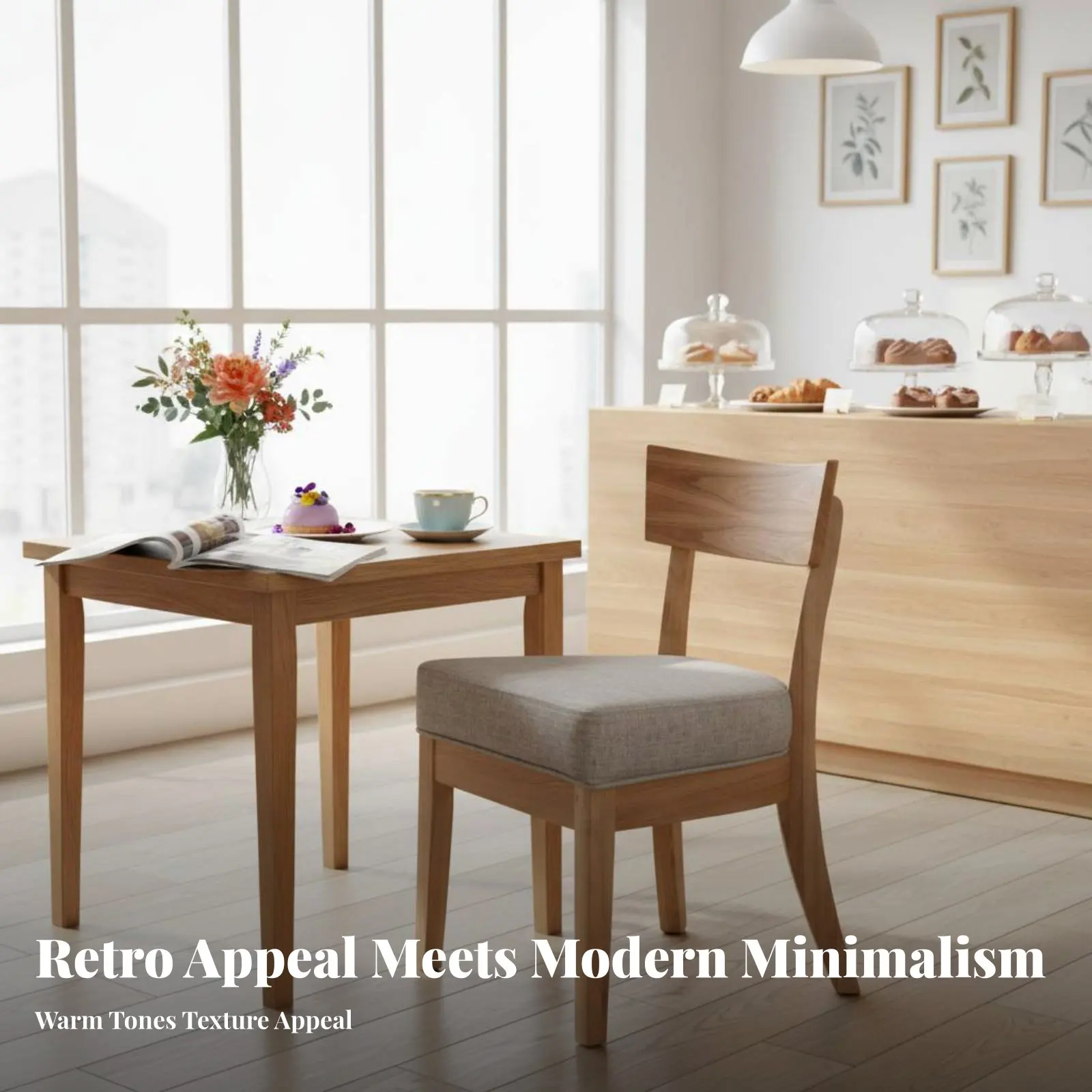 Sillón de Comedor Tapizado de Diseño