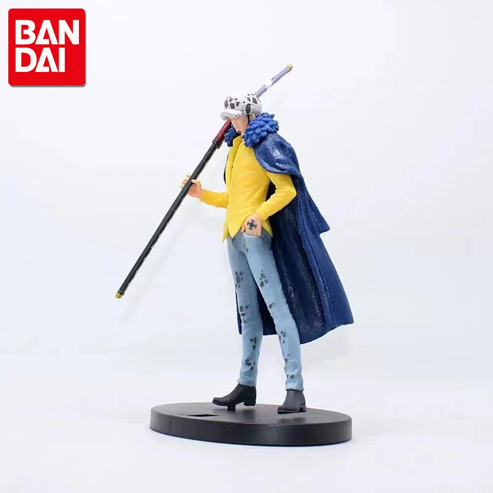 日本のアニメフィギュア,1ピース,dxf,wano,国,トラファルガークロー,PVC,コレクタブルモデル,ギフト用おもちゃ,18cm