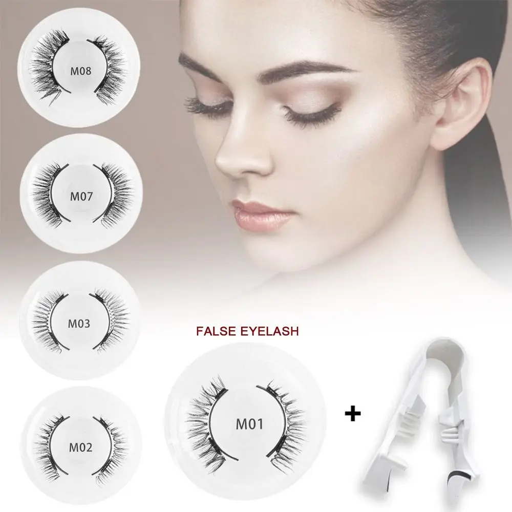 Faux-cils professionnels en vison naturel 3D, extension de cils, bigoudi de maquillage, pince à pince, pochoirs pour les yeux, accessoires d'outils de maquillage