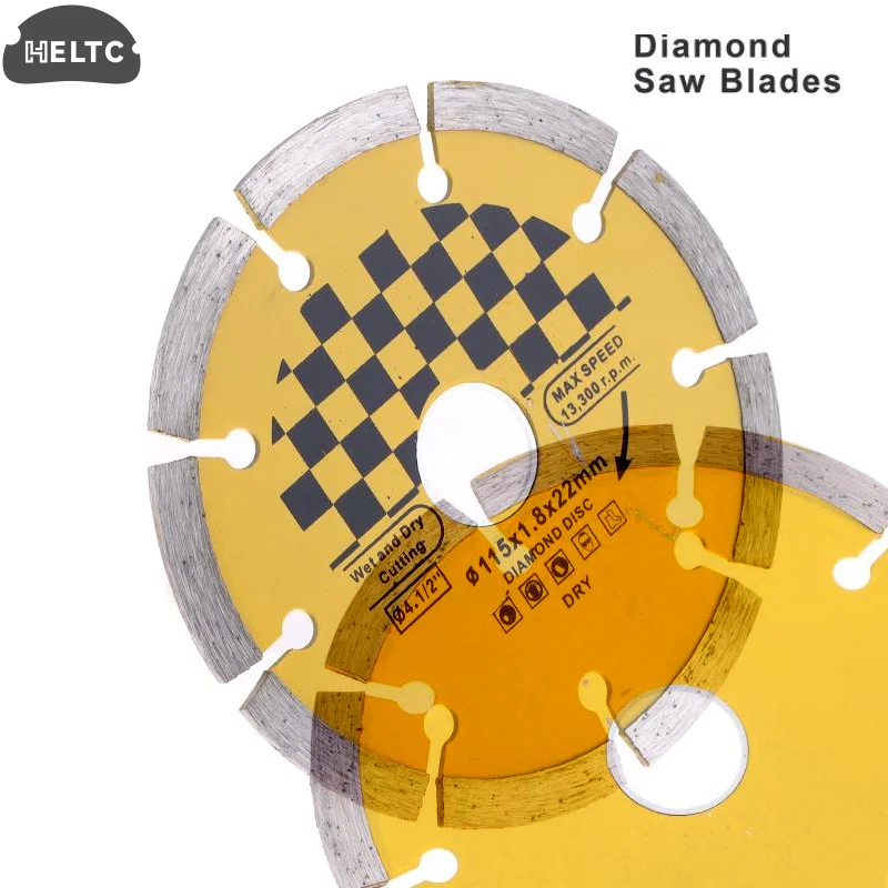 

1PCS 115mm Diamond Dry Grooved Wall Breaking Saw Blade Concrete Stone Diamond Dry Slicing Tool Granite Marble Cutting Blade