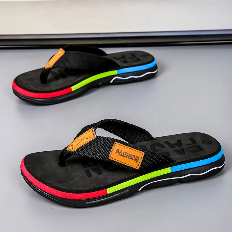 Pantofole da spiaggia antiscivolo da uomo verdi di alta qualità per uomo infradito da esterno uomo Fashion Slides chinelo masculino