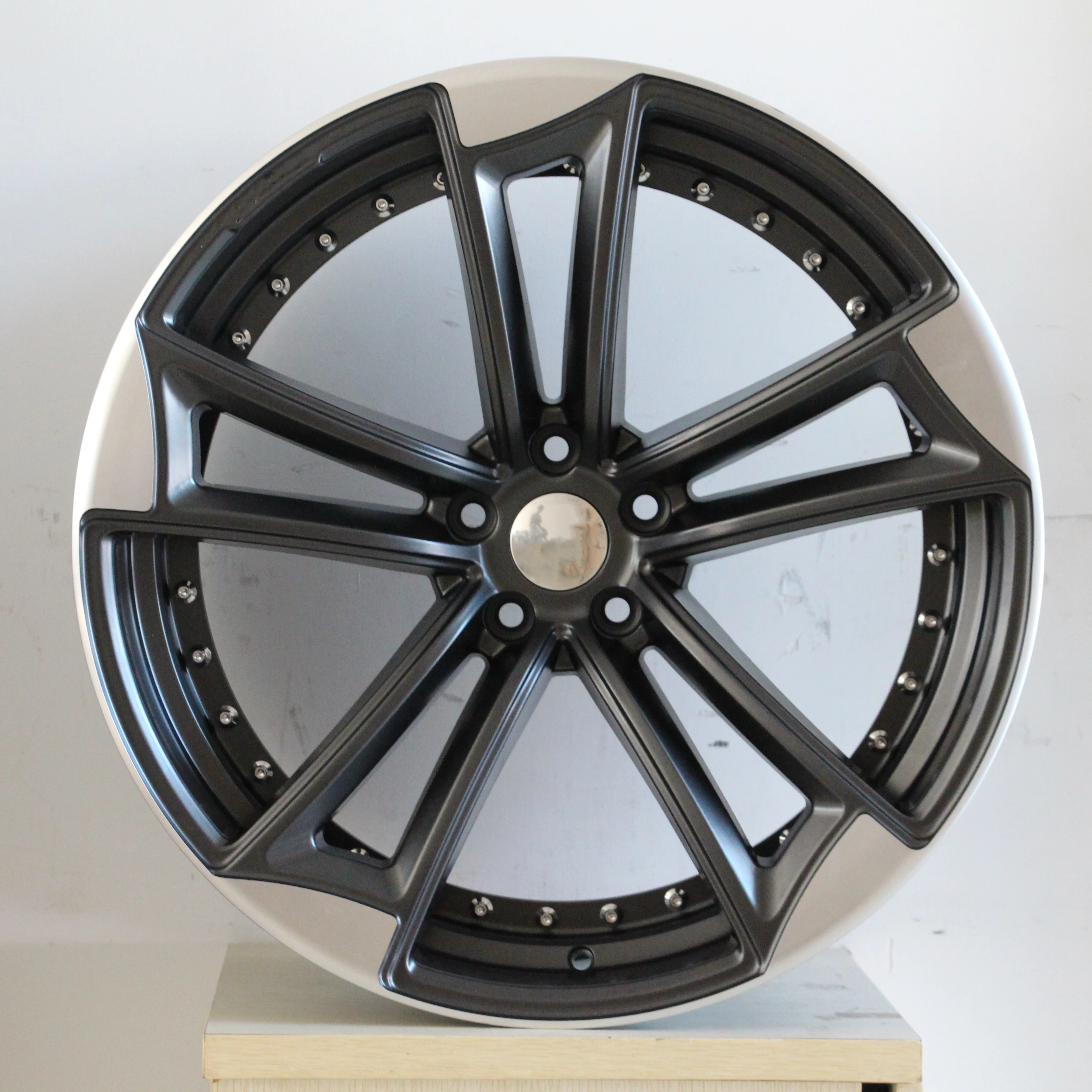  High Quality Cast Alloy Wheels 21 Inch 5x112 Racing Car Wheels Rims for A3 A4 A5 A7 Q5 TT S3 S4 Rs3 Rs4